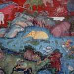 Mural at Wat Suthat