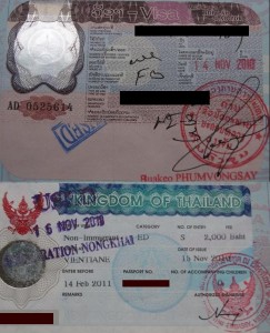 Visa Run: Thailand to Vientiane, Laos