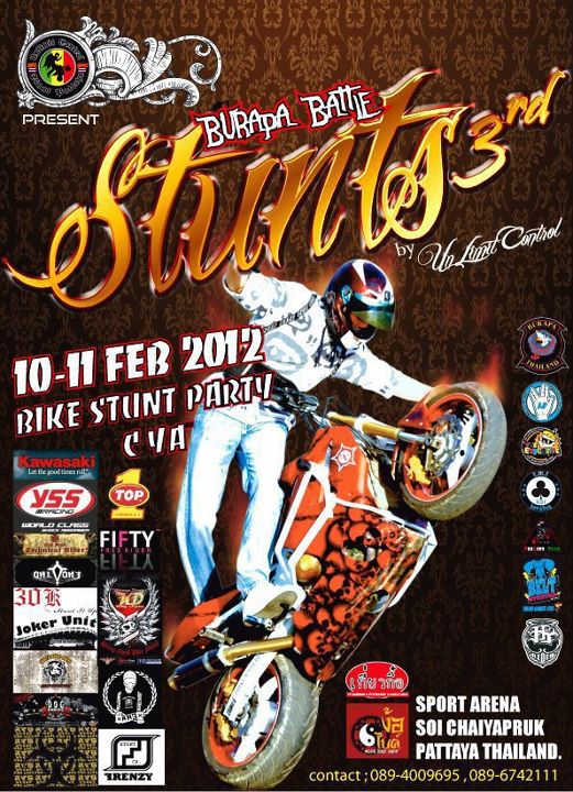Pattaya Burapa Bike Week 2012